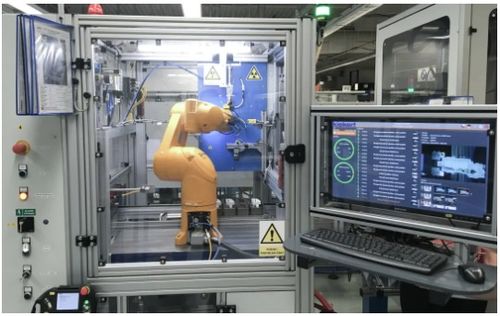 史陶比尔机器人助力汽车门锁系统自动化x射线检测